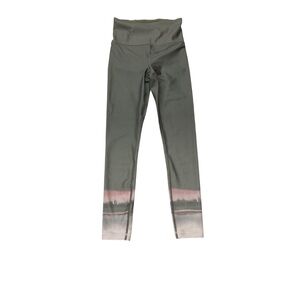 Athleta ULTRA HIGH RISE ELATION 7/8 Leggings marlowe ombré tie dye abstract navy